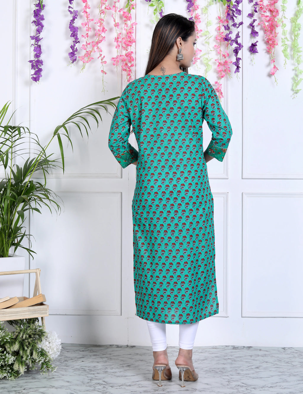 100641-TURQUOISE_1 - Swasti Clothing