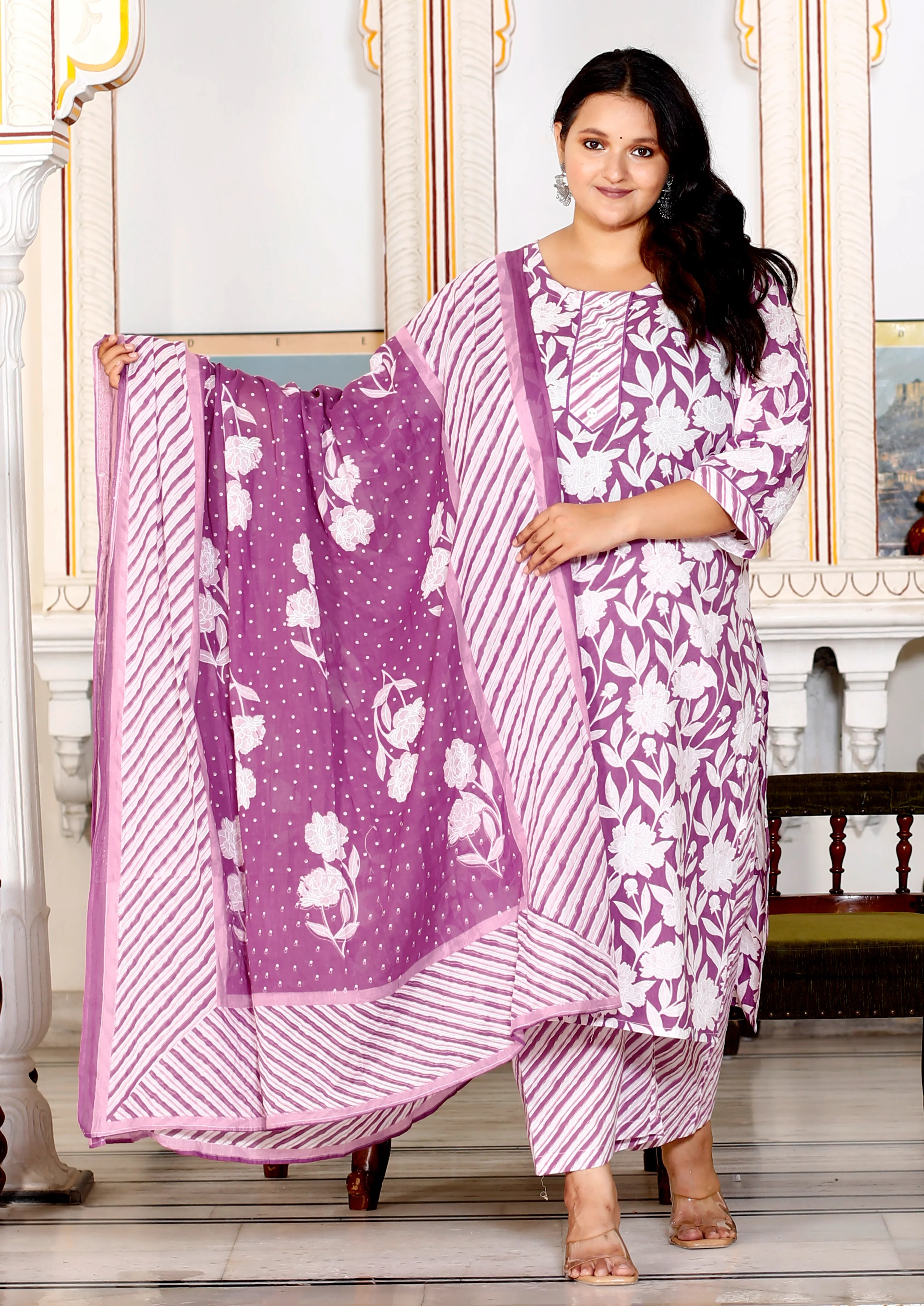 200052-PURPLE_1 - Swasti Clothing Main image