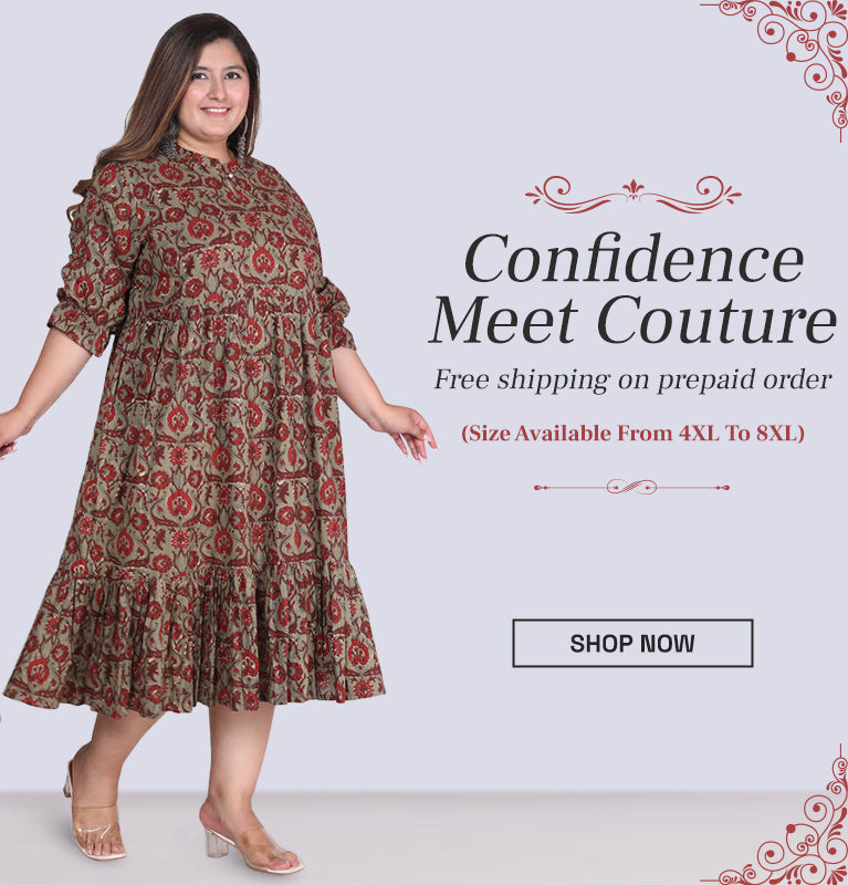Buy Plus Size Kurtis For Women Online at Best Price - Apella – Page 2