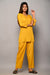 Yellow Cotton Blended Night Wear-475